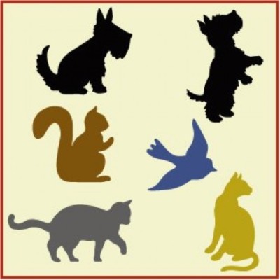 small animal stencil set 1 new the artful stencil ebay