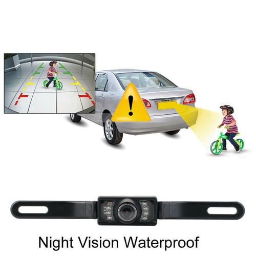 170° Auto Rückansicht Rückfahrkamera Parken HD Nachtsicht Wasserdicht 7LED - Bild 14 von 16