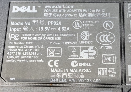 Vintage Dell Inspiron 8600 Laptop 15.4" 1.40GHz 2GB RAM 80GB HDD Win XP - Picture 8 of 8