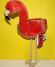 15" Yomiko Classics Flamingo Plush w/ Tag Russ Berrie - 8" Long Legs