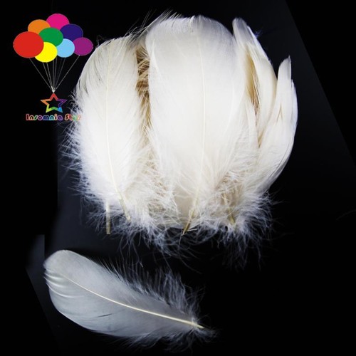 Diy 100 Pcs/Lot Colourful Goose feather 4-7cm 1-2 Inch Stage Props Dream Catcher - Picture 85 of 138