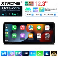 8-Core Android 14 64GB Car Stereo GPS CarPlay 4G LTE For BMW E90 E91 E92 E93 CIC