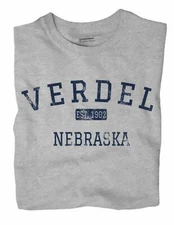 Verdel Nebraska NE T-Shirt EST