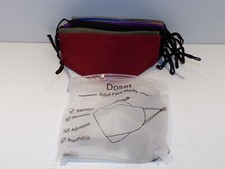 Adjustable Cloth Face Masks for Adults NIP NEW 8 Asstd Color Washable Reusable