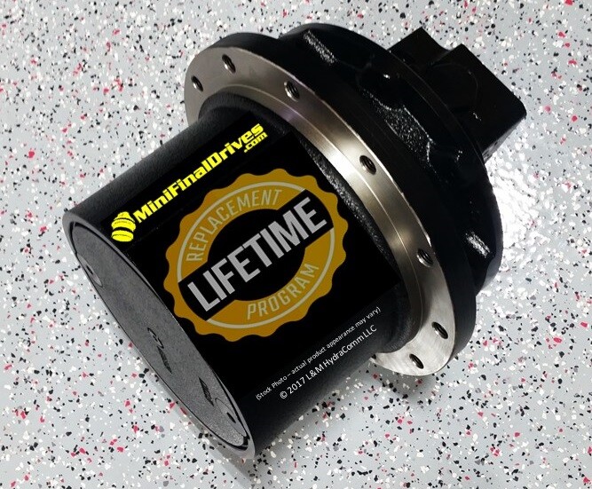 KOMATSU PC60-7 FINAL DRIVE and TRACK TRAVEL MOTOR Part# 201-60