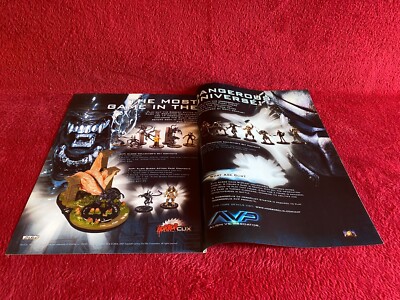 PADA1 WERBUNG 11X18 HORROR CLIX : ALIEN VS PREDATOR..