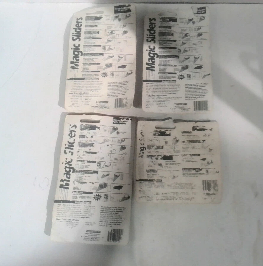 GREAT DEAL 4 Magic Sliders Heavy Duty Furniture Sliders Packs Rectangle & Round - Image 2 of 4