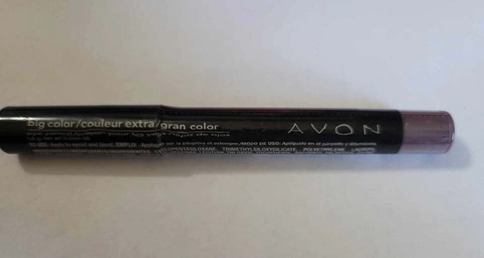 Avon Big Color Eyeshadow Pencil/Crayon EGGPLANT ~ SEALED  ~  NEXT DAY SHIPPING!! - Image 4 of 4