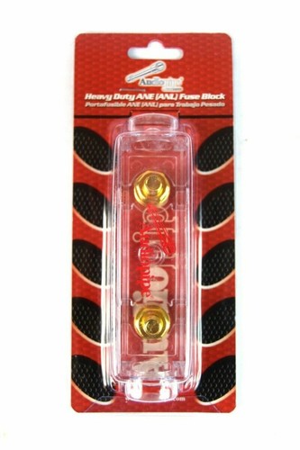 Paquete de 2 bloques portafusibles con acabado dorado de 24 quilates ANE ANL de alta resistencia para tubos de audio CQ-1100 - Imagen 5 de 5