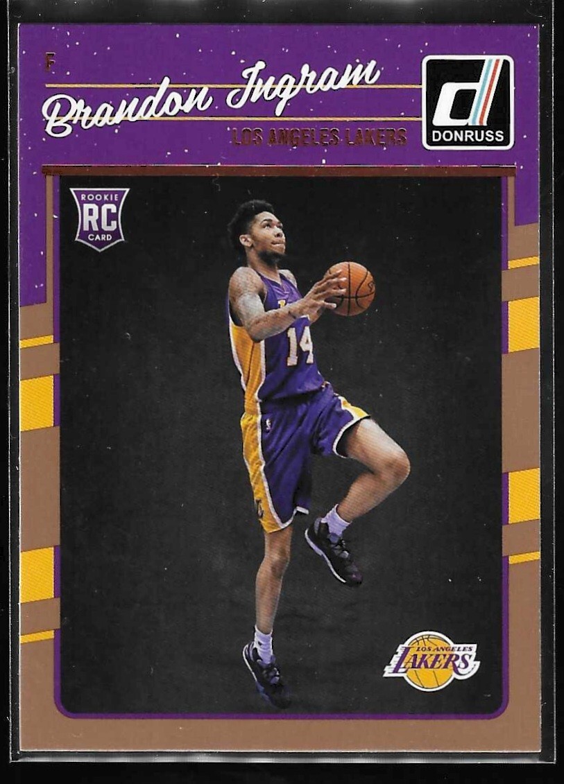 2016-17 Donruss Brandon Ingram #152 Rookie Basketball Card RC Lakers Pelicans