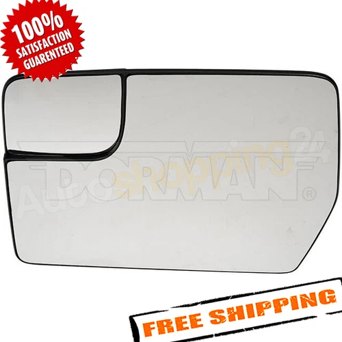 Dorman 57082 Left Power View Mirror Glass for 2011-2014 Ford F-150