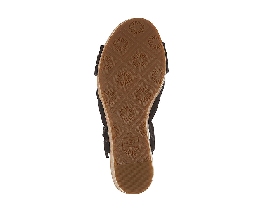 New UGG Uma Wedge Leather Sandal Women Shoes Sz 9.5 - Sz 10 New UGG Uma Wedge Leather Sandal Women Shoes Sz 9.5 - Sz 10