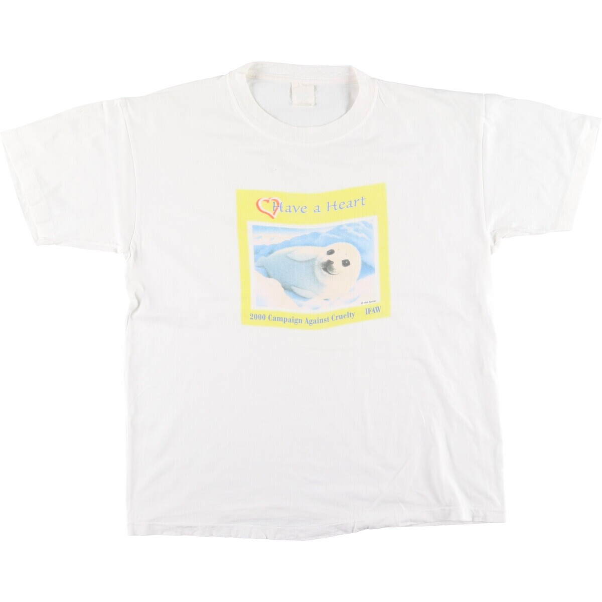 Seal Pattern Animal T-shirt Men