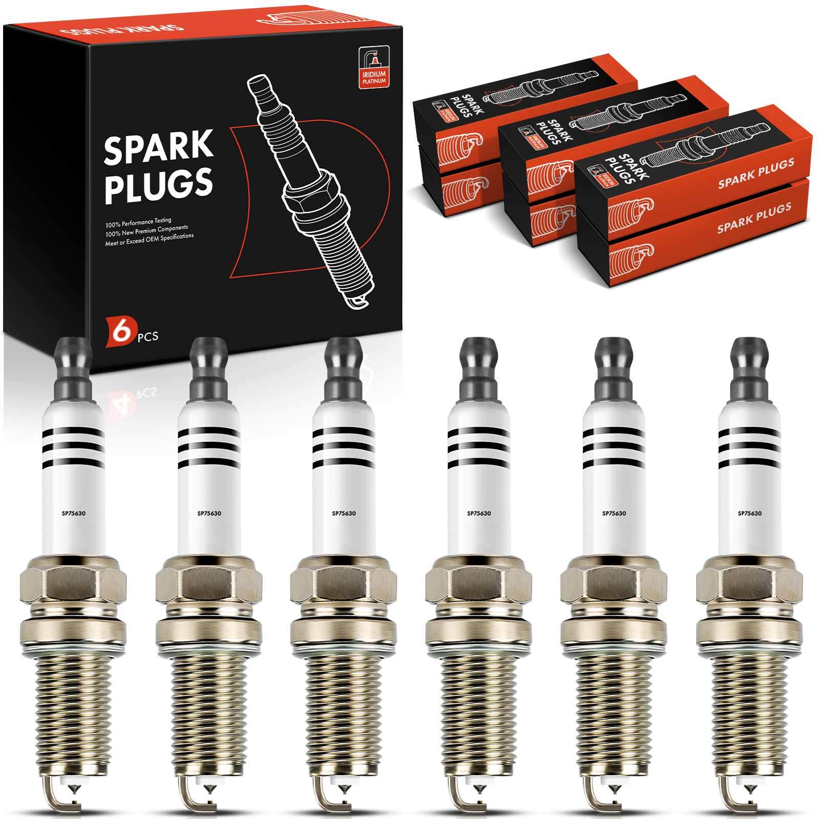 6x Iridium  Platinum Spark Plugs for VW Touareg 2004-2006 Audi A3 Quattro 06-09