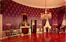Washington DC Blue Room White House Postcard Unused (32097)