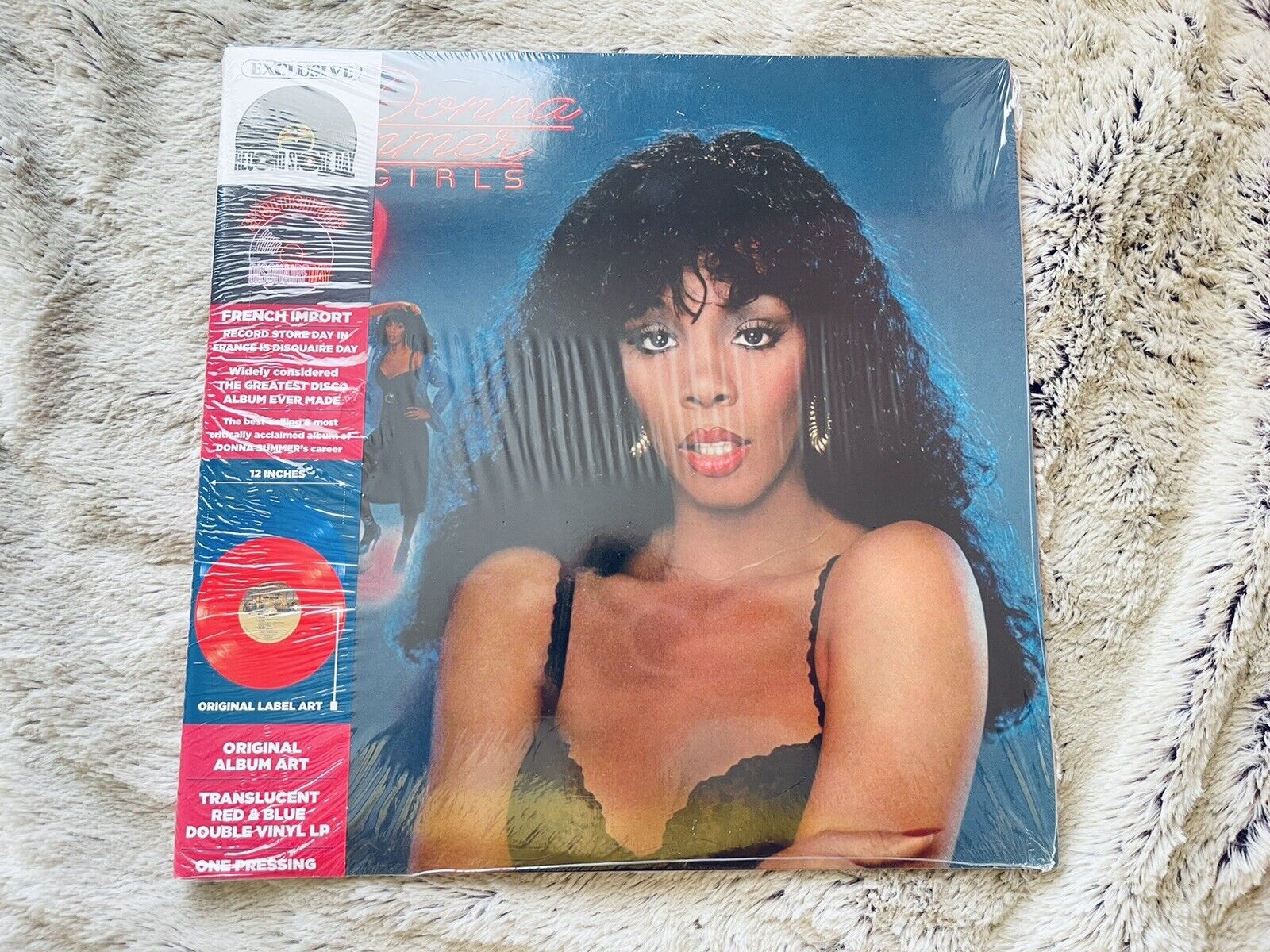 DONNA SUMMER BAD GIRLS RSD BLUE & RED COLOR LP HOT STUFF New Seal
