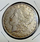 1880 O 80/79 Morgan Dollar 90% Silver US Coin XF+
