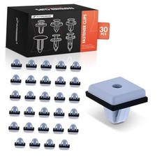 30PCS Rocker Exterior Trim Moulding Grommet Retainer Clips Compatible
