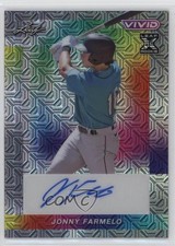 2023 Leaf Vivid Auto Gray Mojo 7/9 Jonny Farmelo #BA-JF1 Auto 13u1