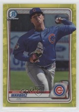2020 Bowman Chrome Prospects Yellow Refractor 38/75 Brailyn Marquez #BCP-49 0i76