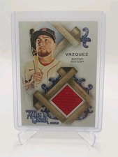 2020 Allen & Ginter Game Used Memorabilia Christian Vazquez Fsra-CV Red Patch SP