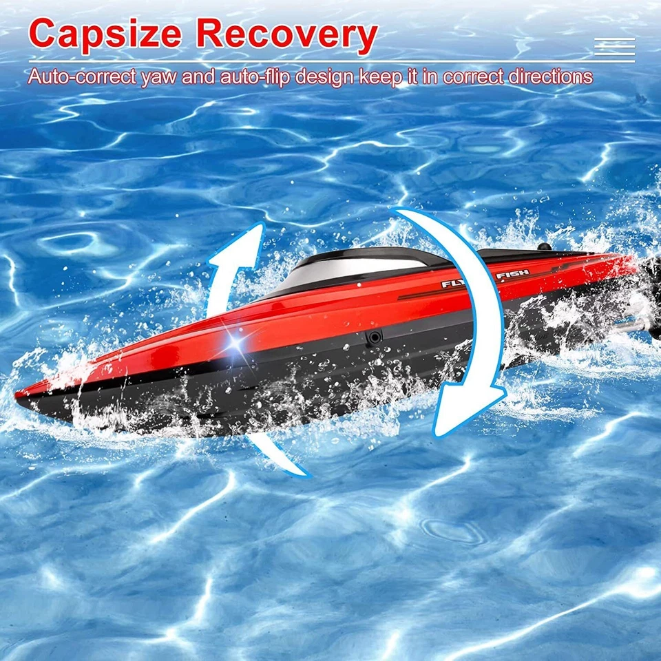 2,4GHz RC Boot Ferngesteuertes Rennboot Speedboot Schiff Boot Fernbedienung - Bild 4 von 4