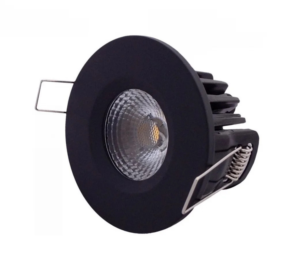 Downlight Black Elan Dimmable LED IP65 Cool White ELAN-4K-BL