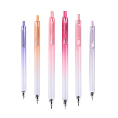 Retractable Gel Pens Fine Point Quick Drying Writing Drawing 0.5mm Ink Pens Set