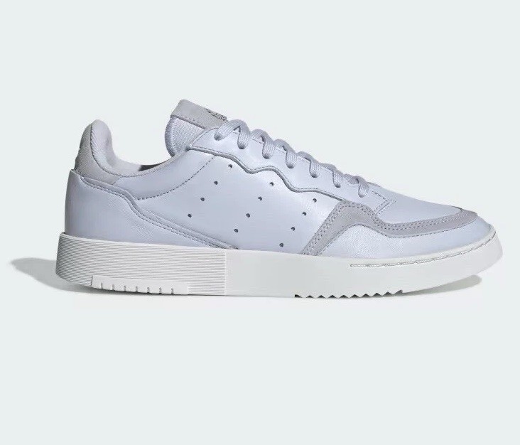 Adidas Supercourt Men's Size 8 Sneaker Aero Blue/Crystal White
