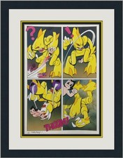 Astro Boy Cyber Sharks Comic Book Page Color Key w/ Editors Notes CUSTOM FRAMED