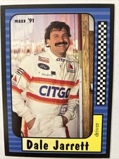 1991 Dale Jarrett Maxx NASCAR Card #21