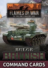 Flames of War - Bulge: British Command Cards (FW272C)