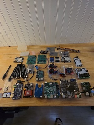 Large SBC / Embedded Dev Board Lot Raspberry Pi Cubieboard ODROID + ( UNTESTED )