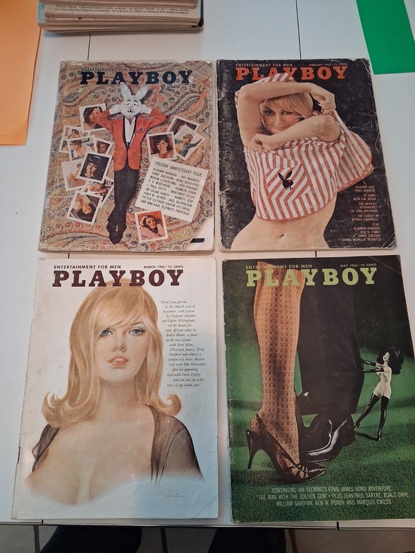 Vintage 1965 Playboy Lot 7 See Description 