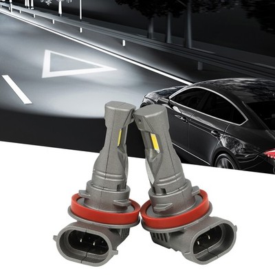H11 LED Headlight Super Bright Bulbs Kit 6500K White 60000LM High/Low Beam US US