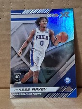 2020-21 TYRESE MAXEY PANINI XR NBA ROOKIE CARD RC #271 76ERS KENTUCKY WILDCATS. rookie card picture