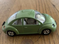 BURAGO GREEN VW VOLKSWAGEN NEW 1/43 BEETLE DIE CAST - 1998