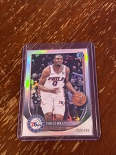 2025/26 Bowman, Basketball Chrome Refractor Tyrese Maxey # 459/499!