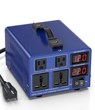 6000W 6000VA Step Up Down Voltage Transformer 110V 120V 220V 240V LCD MT-BYQ