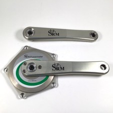 SRM Power Meter Crankarm Set Shimano Octalink 172mm 130 BCD Vintage Road