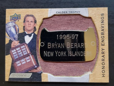 2018-19 Upper Deck Engrained Bryan Berard Honorary Engravings 22/100 #HE-CM97