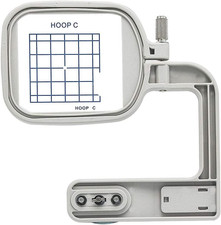 Free Arm Embroidery Hoop C for Janome MC 350E 300E 9500 9700 10000 10001 Memory