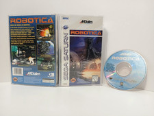 Robotica (Sega Saturn, 1995) Complete CIB Near Mint Disc! TESTED