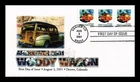 DR JIM STAMPS US COVER WOODY WAGON FIRST DAY ISSUE AMERICOVER 2001