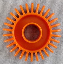 Hape Mr Frog Stacking REPLACEMENT Ring Toddler Activity Toy ORANGE PLASTIC RING