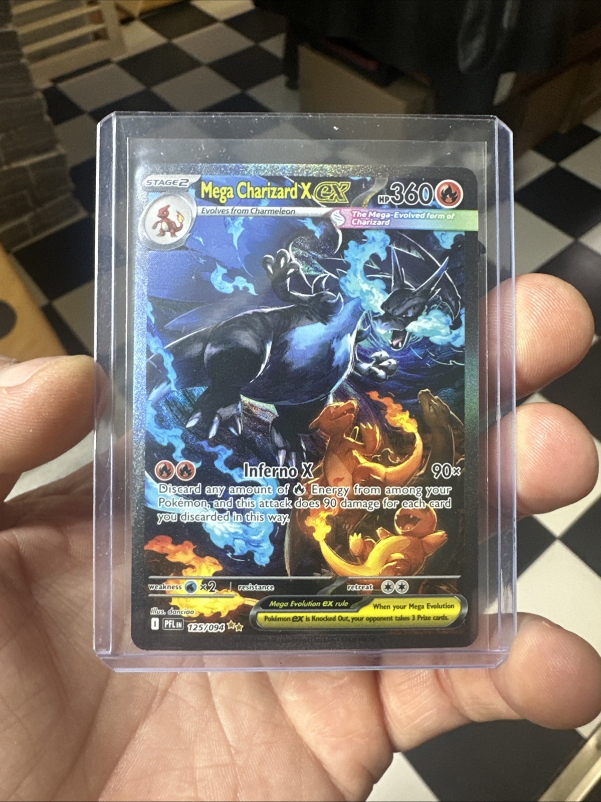 Pokémon TCG Mega Charizard X EX #125 SIR | eBay