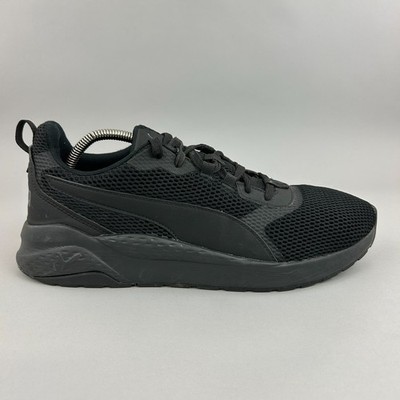 Puma Turnschuhe Gr. UK12 Anzarun Triple Black Sneaker Low Softfoam Sportschuhe