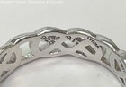 925 Sterling Silver Woven Braided Filigree Ring 2.2g — photo 3