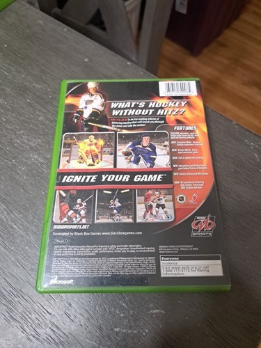 NHL Hitz 2003 Xbox Complete With Manual Reg Card CIB - Picture 2 of 8