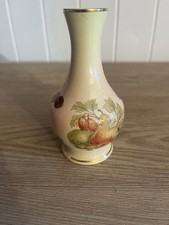Royal Worcester Palissy Fruit Bud Vase